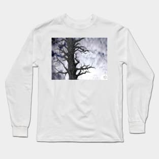Dark Tree [Pen and Digital Illustration] Long Sleeve T-Shirt